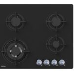 PLAQUE HAIER ENCASTRABLE 60X60 A GAZ NOIR HOB460FB
