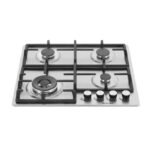 PLAQUE HISENSE ENCASTRABLE 4FEUX 60X60 A GAZ INOX HHU60GAGR