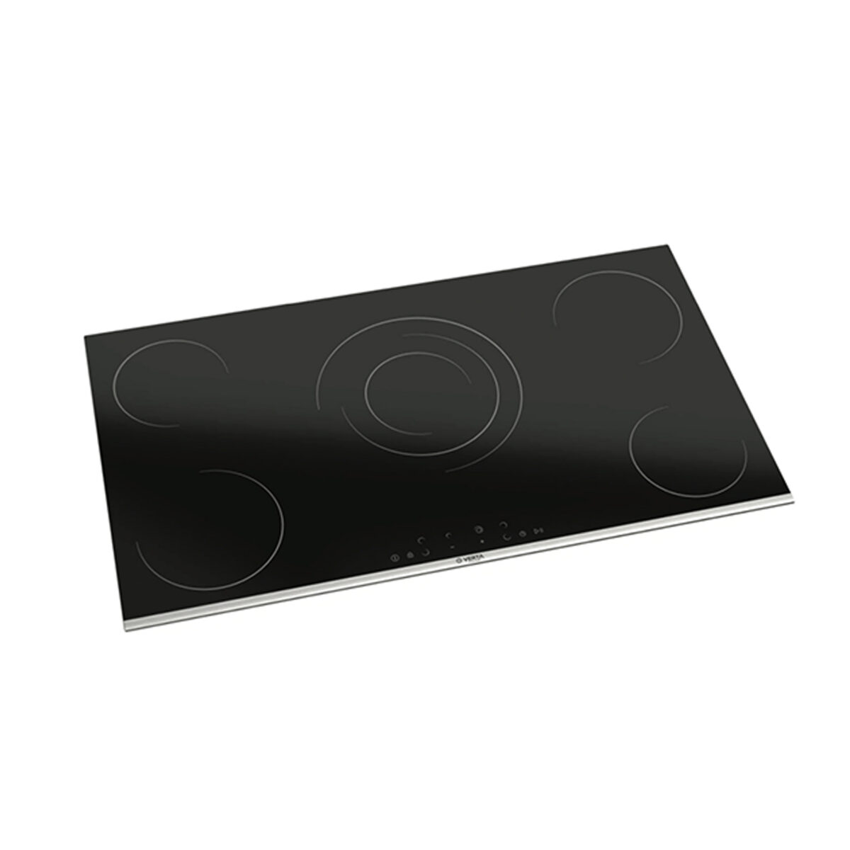 PLAQUE INDUCTION VERTA 5FEUX 90X60 ELECTRIQUE VITROCERAMIQUE NOIR MS293