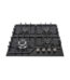 PLAQUE TECHNOLUX 4FEUX 60X60 A GAZ VERRE NOIR TEC4GG