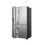 REFRIGERATEUR HISENSE SIDE BY SIDE 4PORTES 628L AVEC FONTAINE INOX INVERTER WIFI RS82WS4SB