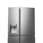 REFRIGERATEUR HISENSE SIDE BY SIDE 4PORTES 628L AVEC FONTAINE INOX INVERTER WIFI RS82WS4SB