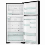 REFRIGERATEUR HITACHI 4PORTES 550LITRES AVEC FONTAINE NOIR RW690P7PB