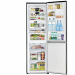 REFRIGERATEUR HITACHI COMBINE 3TIROIRS 366LITRES NOIR RBG410PUC6X GBK