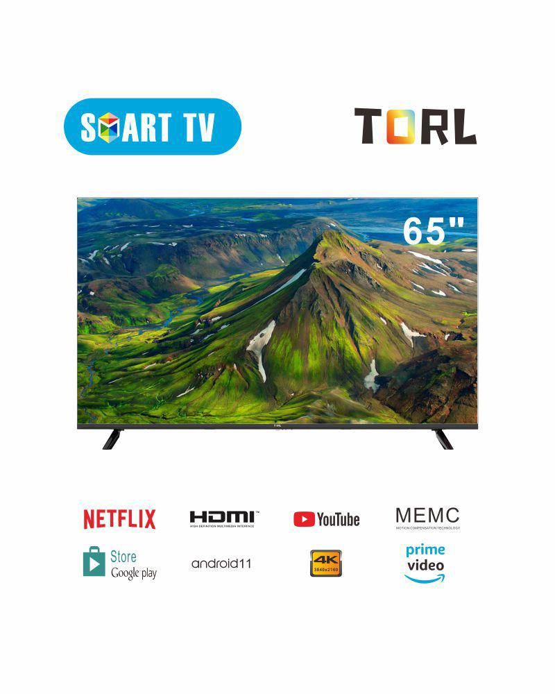 TELEVISEUR TORL 65 » SMART ANDROID 4K
