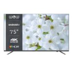 TELEVISEUR WOW 75 » SMART ANDROID 4K WA75SU7200C3