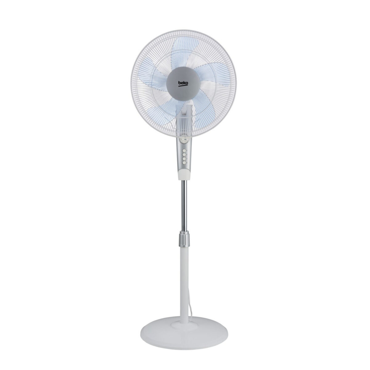 VENTILATEUR BEKO SUR PIED 40CM 5PALE 3NIVEAU DE VITESSE EFS5100W