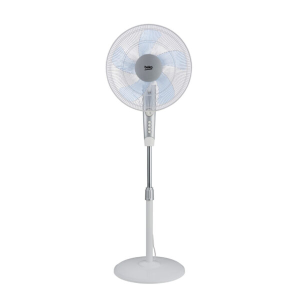 VENTILATEUR BEKO SUR PIED 40CM 5PALE 3NIVEAU DE VITESSE EFS5100W
