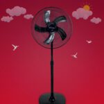 VENTILATEUR BINATONE 18 » SUR PIED TS1880