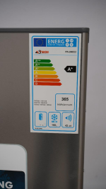 CONGELATEUR ASTECH VERTICAL 8TIROIRS 240LITRES PLAQUE ALUMINIUM GRIS PA240CD