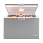 CONGELATEUR BEKO HORIZONTAL 550LITRES AVEC VITRE GRIS CF380ST24