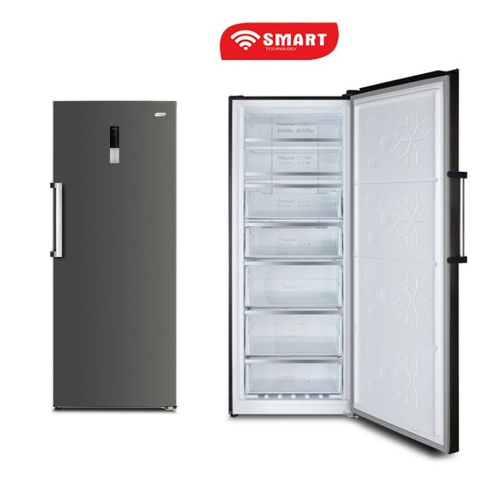 CONGELATEUR SMART TECHNOLOGY VERTICAL 7TIROIRS NOFROST GRIS STCD-899NFM