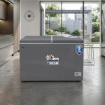CONGELATEUR SOLSTAR HORIZONTAL 600LITRES GRIS CF579 ECDGSLVSS