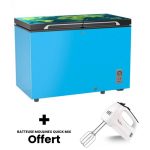 CONGELATEUR WALTON 2PORTES 300LITRES WCG-3JO-DDGE-XX + BATTEUSE OFFERT