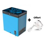 CONGELATEUR WALTON COFFRE 145LITRES BLEU WCF1D5DELXX