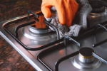CUISINIERE SMART TECHNOLOGY 4FEUX 50X50 INOX STC5050PA