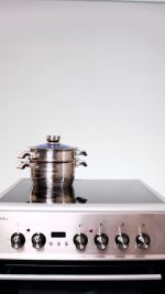 CUISINIERE TECHNOLUX INDUCTION 4FEUX ELECTRIQUE 60X60 GRIS TCX66FSXVTC