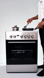 CUISINIERE TECHNOLUX INDUCTION 4FEUX ELECTRIQUE 60X60 GRIS TCX66FSXVTC