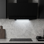 HOTTE DE CUISINE KUMTEL ENCASTRABLE 60X60 MAGIC GLASS NOIR DA6-835AOJ