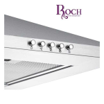HOTTE DE CUISINE ROCH ENCASTRABLE 60X60 INOX RBH606PRM