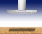 HOTTE DE CUISINE TECHNOLUX 60X60 AVEC SORTIE GRIS TEC60SS