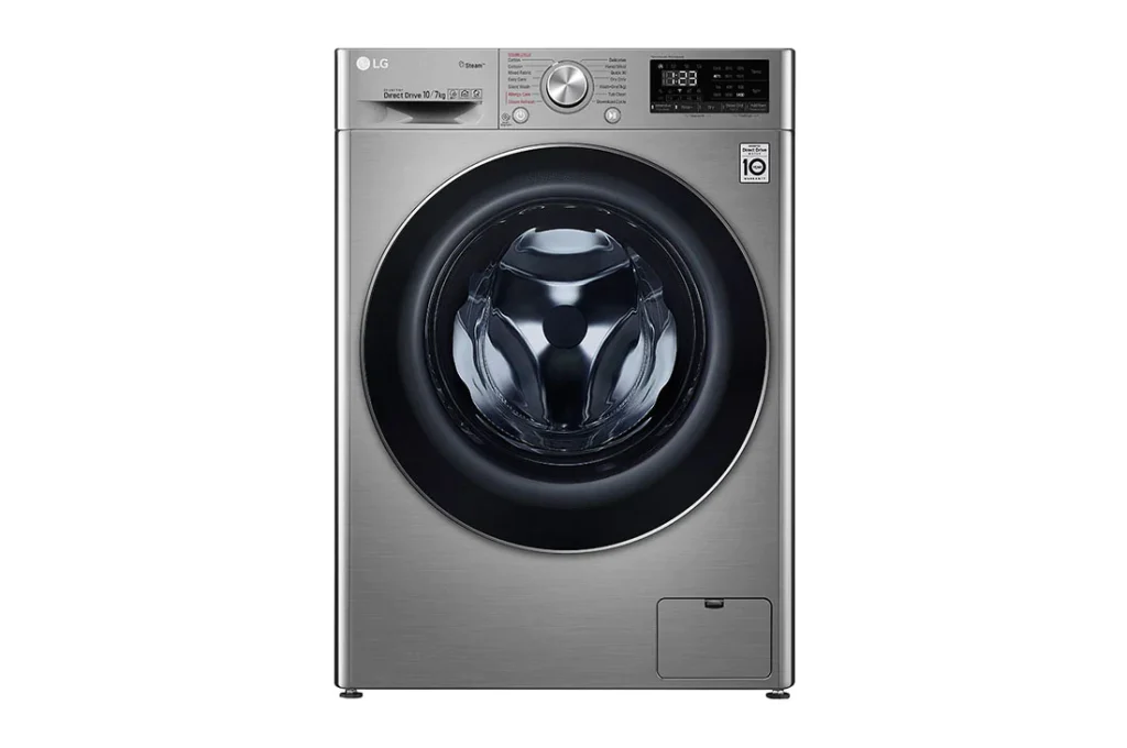 MACHINE A LAVER LG 10KG/7KG SECHAGE GRIS F4V5RGP2T