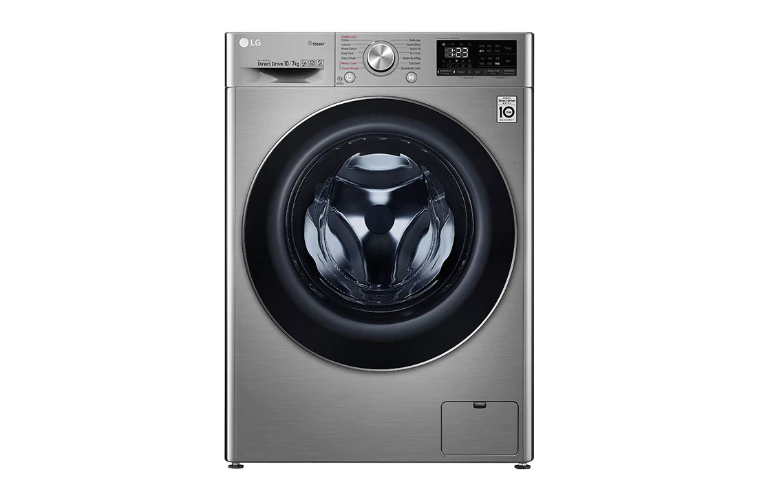 MACHINE A LAVER LG 10KG/7KG SECHAGE GRIS F4V5RGP2T MACHINE A LAVER LG 10KG/7KG SECHAGE GRIS F4V5RGP2T