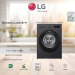 MACHINE A LAVER LG 8KG FRONT LOAD GRIS F2Y1TYP6J