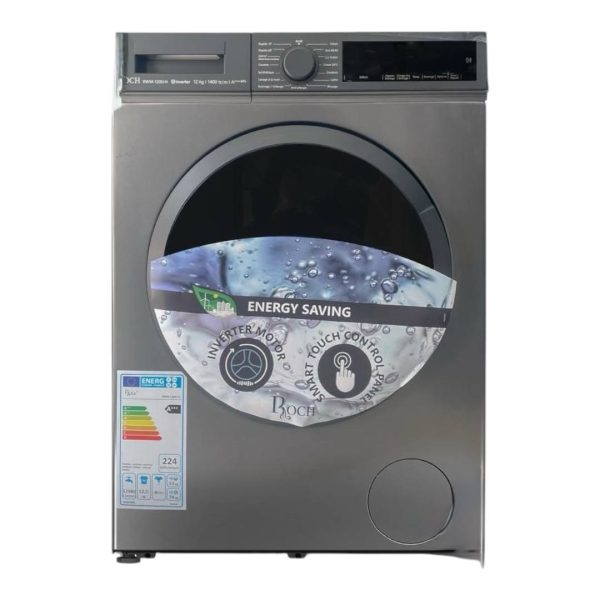 MACHINE A LAVER ROCH 12KG FRONT LOAD GRIS RMW120SI + BOUILLOIRE OFFERT