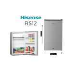 REFRIGERATEUR HISENSE BAR 92LITRES SILVER RS12DR4SA