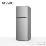 REFRIGERATEUR SHARP 2PORTES 430LITRES NOFROST GRIS SJHM440HS2
