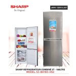 REFRIGERATEUR SHARP COMBINE 3TIROIRS 180LITRES GRIS SJBH180HS2