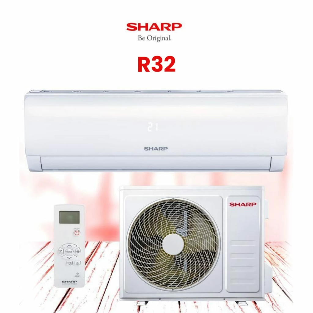SPLIT SHARP 12000BTU 1.5CV GAZ R32