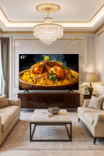 TELEVISEUR AMAZ 43 » SMART + 2 TELECOMMANDES + VOICE CONTROLE AM43FT1002SV