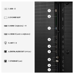 TELEVISEUR HISENSE 75 » ULED QUANTUM SMART 4K VIDAA 75U7S
