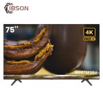 TELEVISEUR IBSON 75 » SMART ANDROID + 2 TELECOMMANDES IB0075F25V