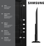 TELEVISEUR SAMSUNG 55 » QLED 4K QA55Q7FAAUXLY
